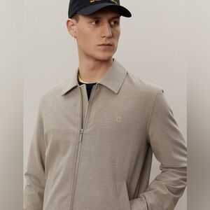 Les Deux Como Slub Coach Bomber Jacket sz S